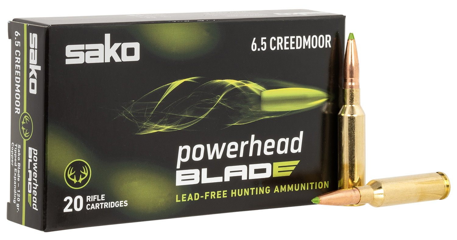 SAKO (TIKKA) PowerHead Blade 6.5Creedmoor 120gr 20 Per Box/10 Case