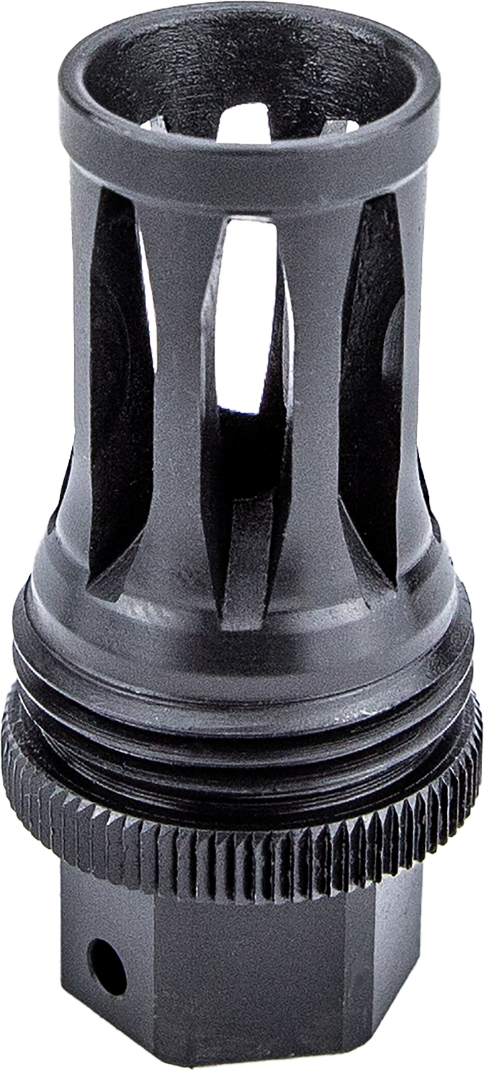 Kgm Suppressors A-QD-5FB-S-1 Quick Detach Flash Brake Black Nitride Steel 1/2″x28 Threads