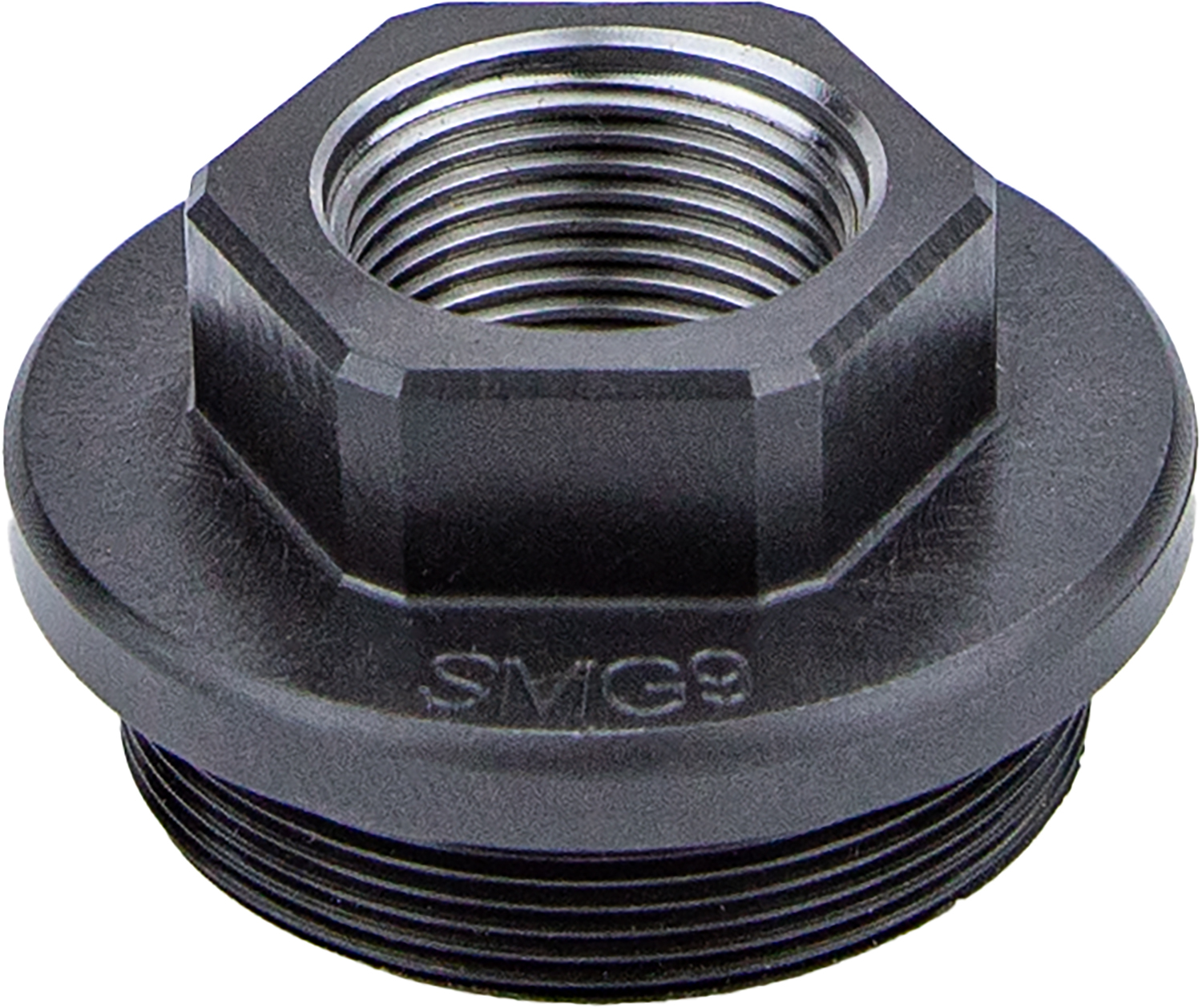 Kgm Suppressors A-SMG9-DTA-S-3 SMG9 Direct Thread Adapter Black Nitride Steel 5/8″x24 Threads