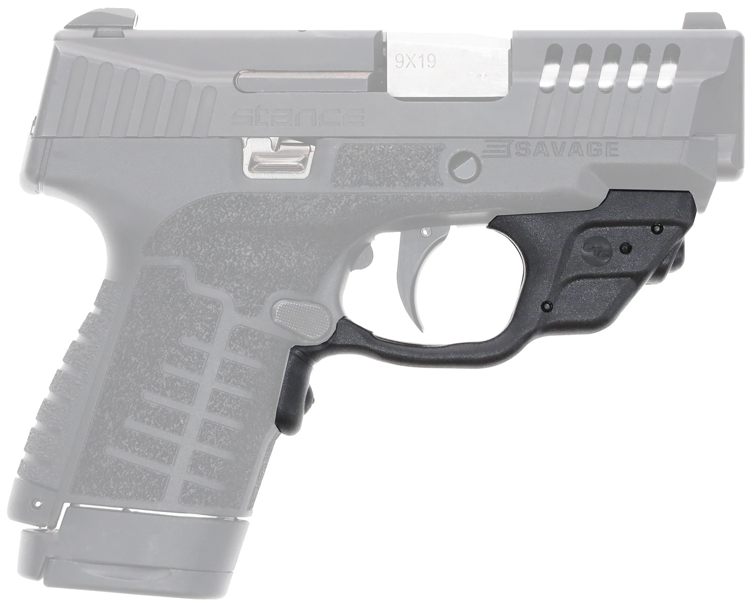 Crimson Trace 013000161 Laserguard  Savage Arms Stance, Red Laser Black Polymer