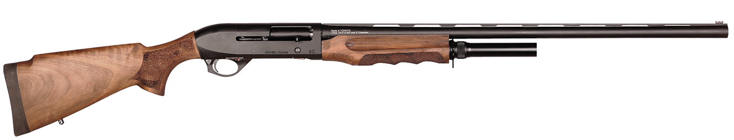 Four Peaks Imports 12079 AKSA Arms S2 20 Gauge 3″ 5+1 28″ Chrome Plated 7075-T6 Aluminum Receiver Wood Stock