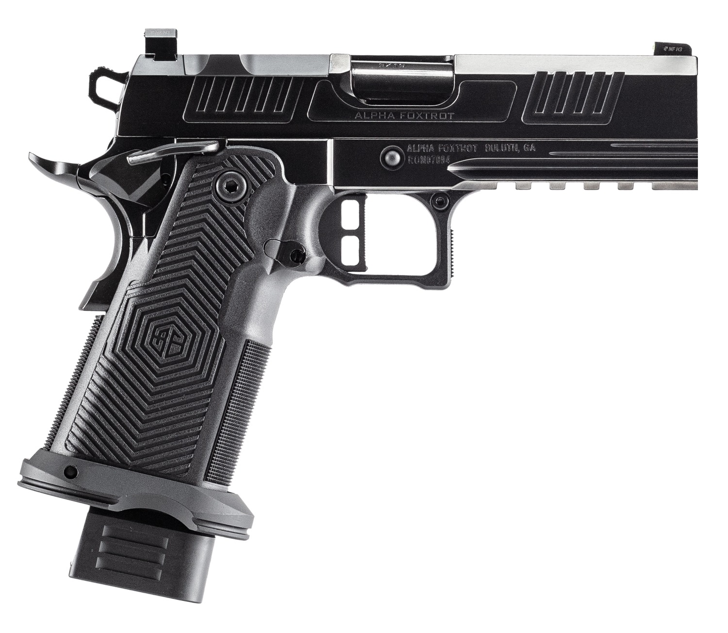Alpha Foxtrot AA39X1CMD-PDBK19 AF1911 Romulus 9mm Luger 4.25″