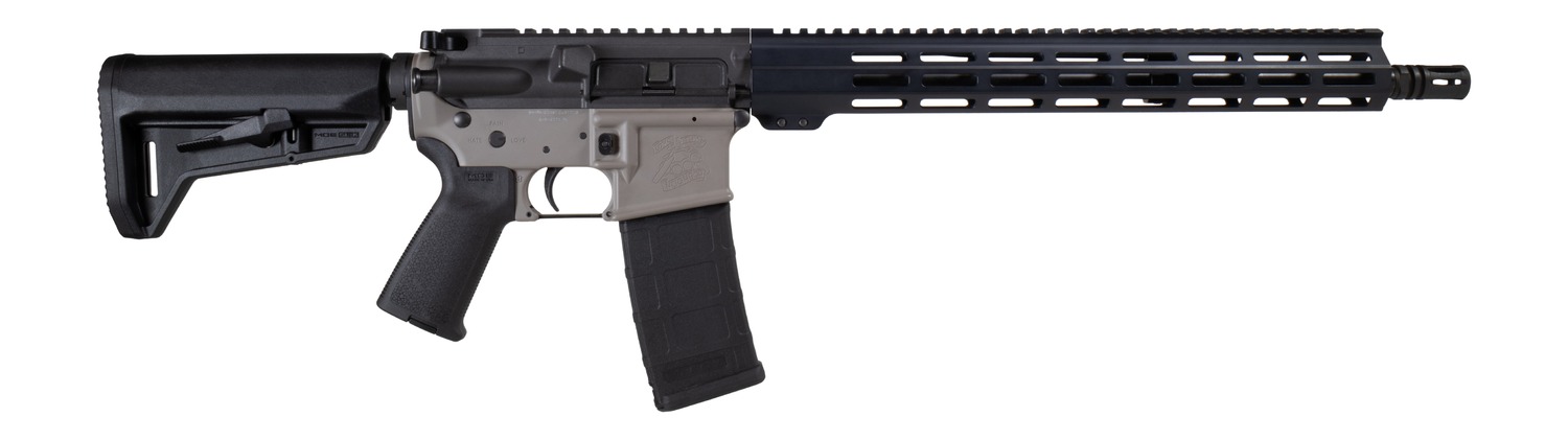 Shark Coast Tactical 300-039-1000-00 Maxim 5.56 NATO 30+1 16″ Black Nitride Threaded Barrel, Aluminum Receiver w/Picatinny Rail, M-LOK Handguard, Magpul Collapsible Black Polymer Stock, Magpul MOE Gr