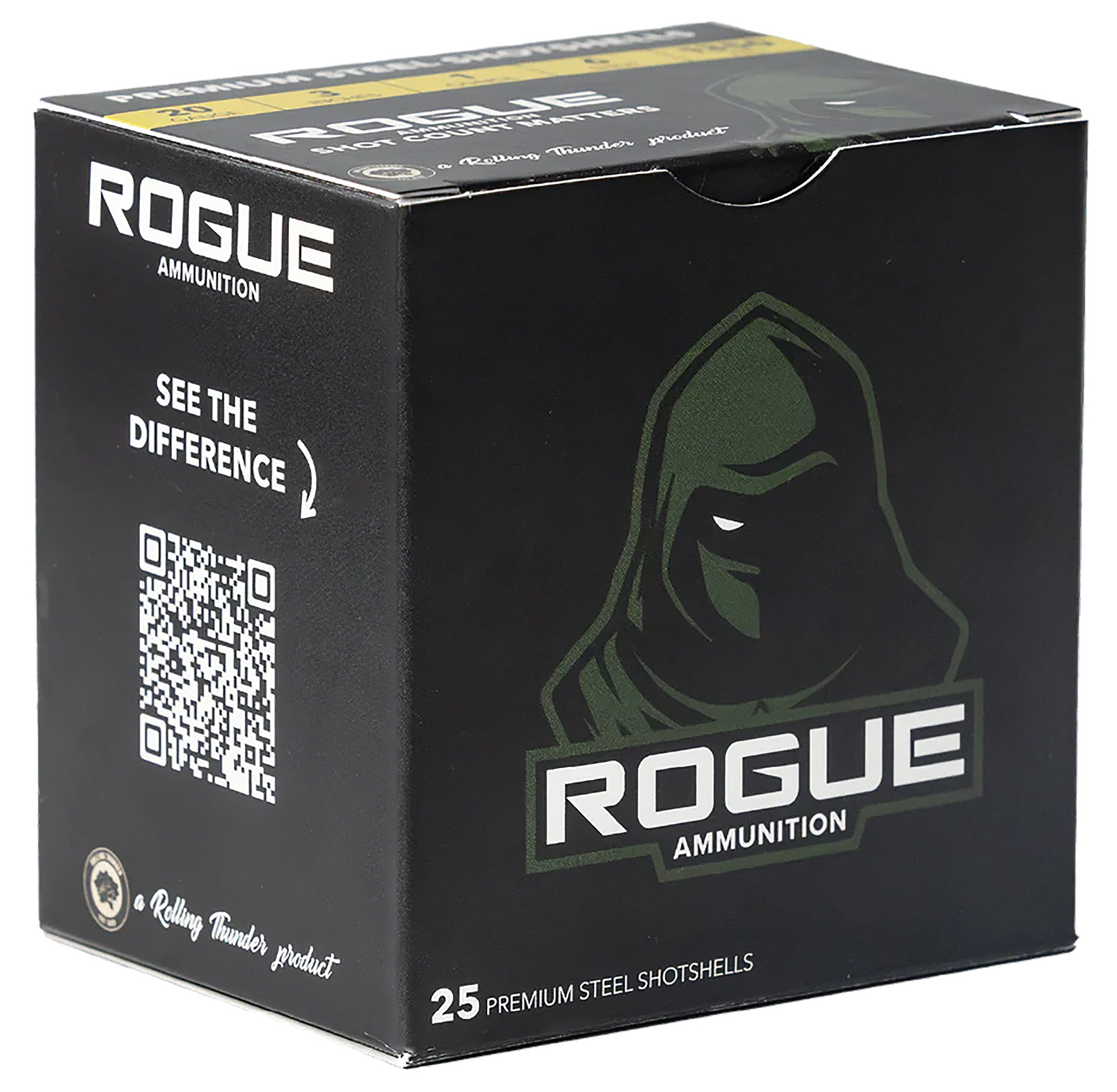 Rogue Ammunition RA-20-1-4S 20Gauge 3″ 1oz 4Shot 25 Per Box/10 Case