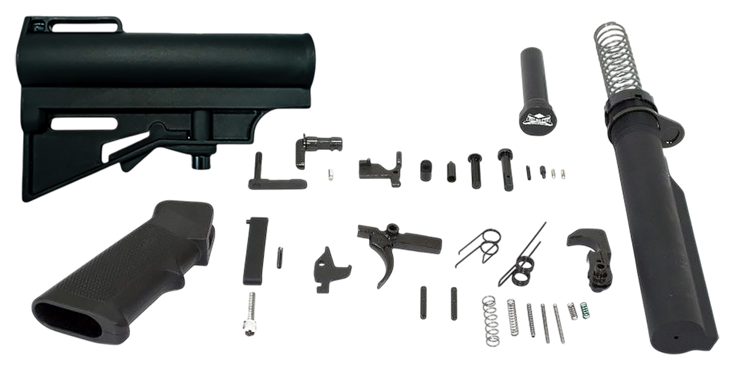 Dpms Panther Arms DP51655159027 Car Blade Lower Build Kit Pistol AR-15 Black
