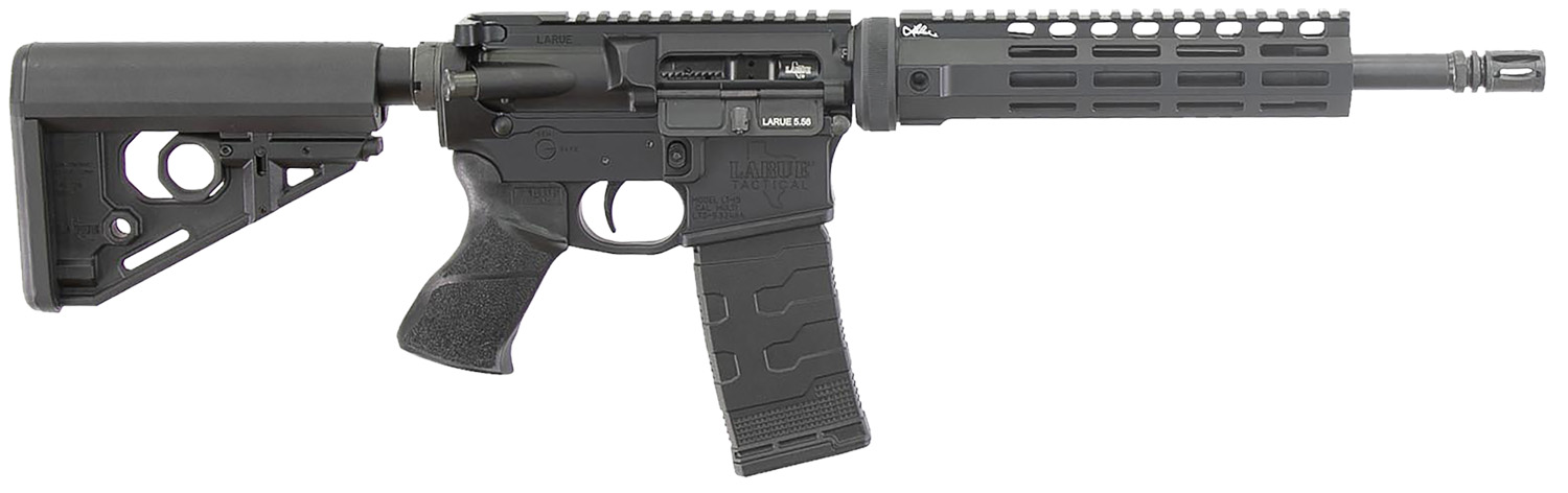 Larue Tactical LT1555612MLOK LT15 MLOK 5.56 30+1 12″ Stealth Barrel Black Right Hand