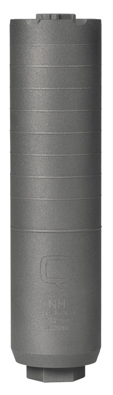 Q LLC SILTPQUICKIE762RE Trash Panda 7.62mm 1.75″ Titanium Includes Rear End Muzzle Brake