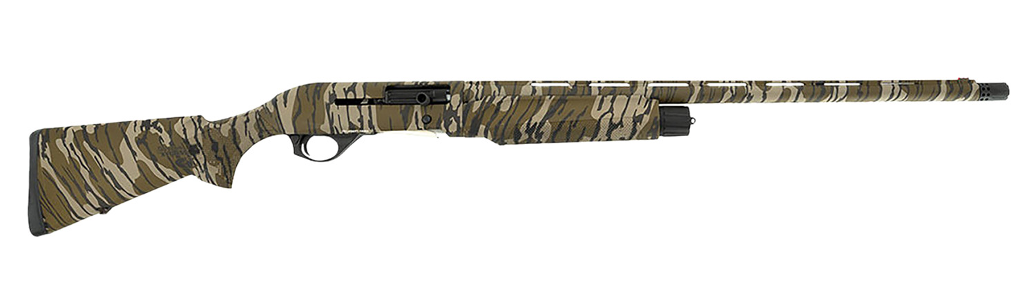 Spandau Arms 21000191 S2 12 Gauge Semi-Auto 3″ 3- 2.75″ Shells 24″ Overall Mossy Oak Bottomland Vent Rib Barrel, Drilled & Tapped Receiver, Fixed Synthetic Stock, Benelli Choke Tube System