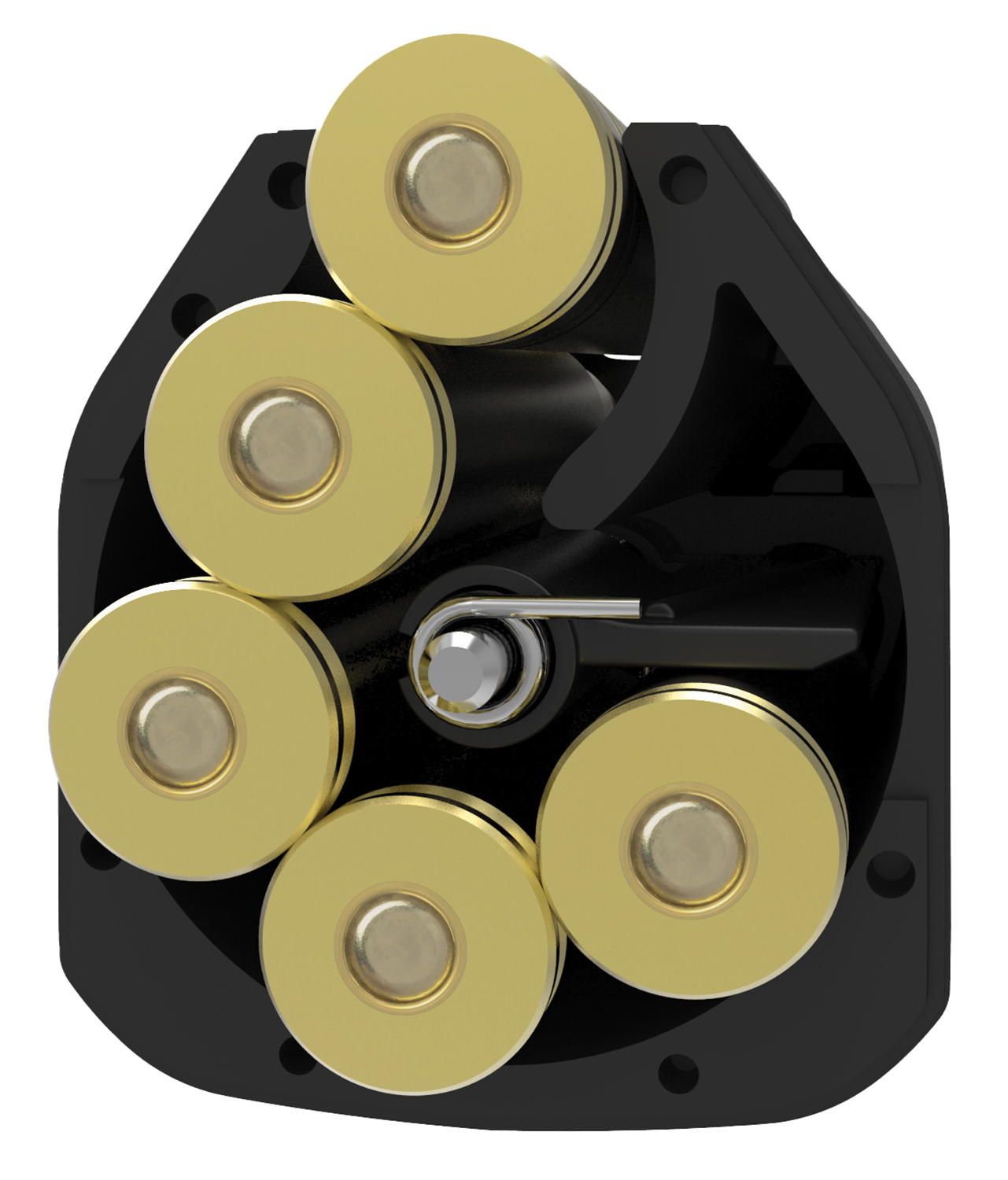Thompson Center Arms Llc 4010R Compass 5+1 204/223 Black Steel/Aluminum
