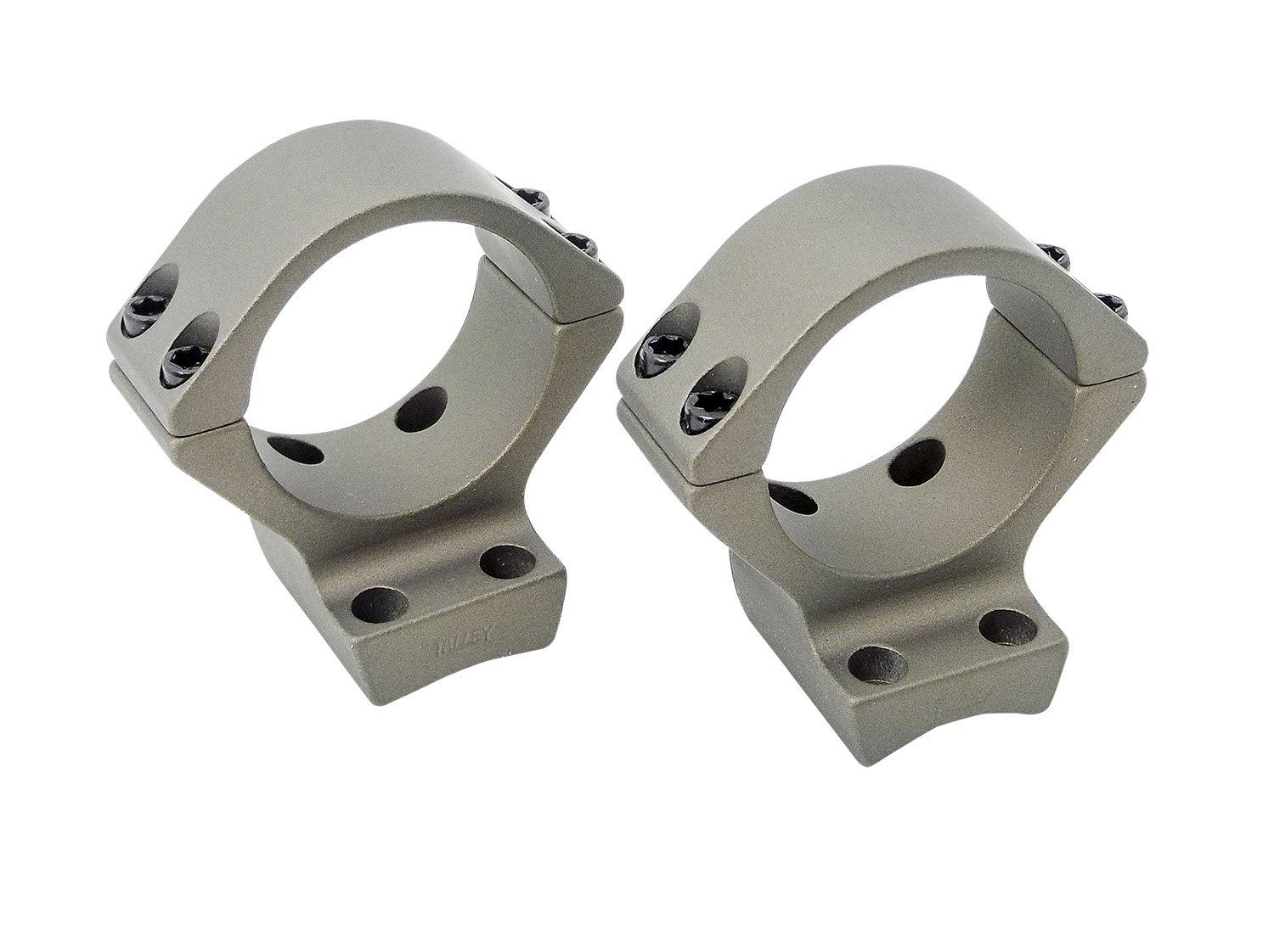 Talley SB750735 Scope Mount/Ring Combo Smoked Bronze Cerakote 30mm Tube Fits X-Bolt High Rings