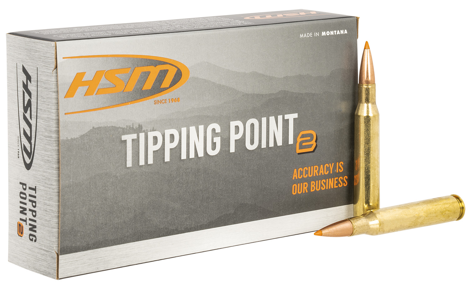 HSM 28016N Tipping Point Super Shock Tip 280 Rem 162 gr Hornady SST 20 Per Box/ 20 Case