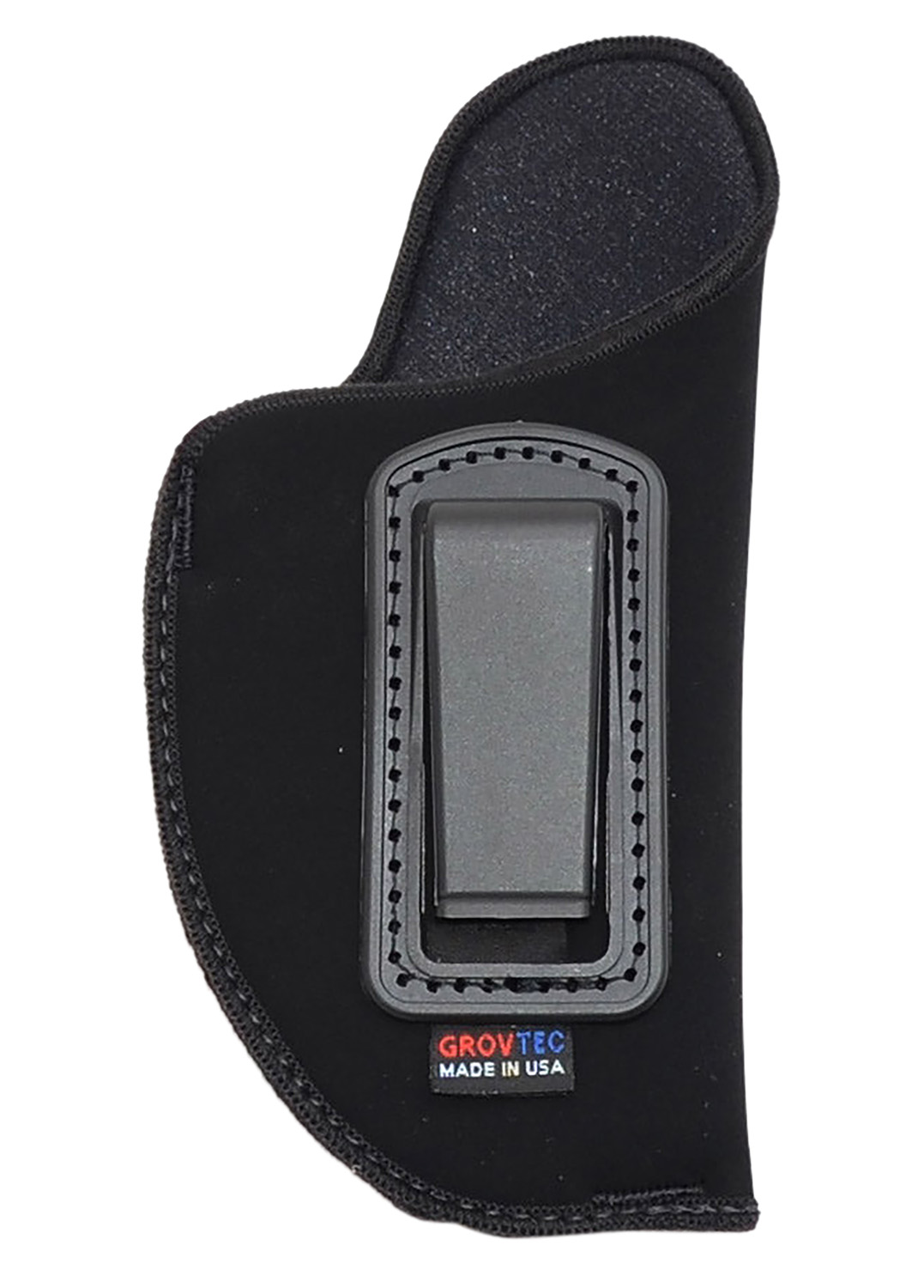 GrovTec US Inc GTHL14101R Inside The Pants IWB Size 01 Black Suede Belt Clip Fits Med Semi-Auto 3-4″ Barrel Right Hand