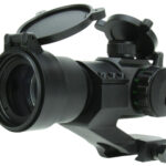 TacFire RD004 1×30 Dual Illuminated Red/Green Dot Sight  Black Anodized 1 x 30 mm 2 MOA Dot
