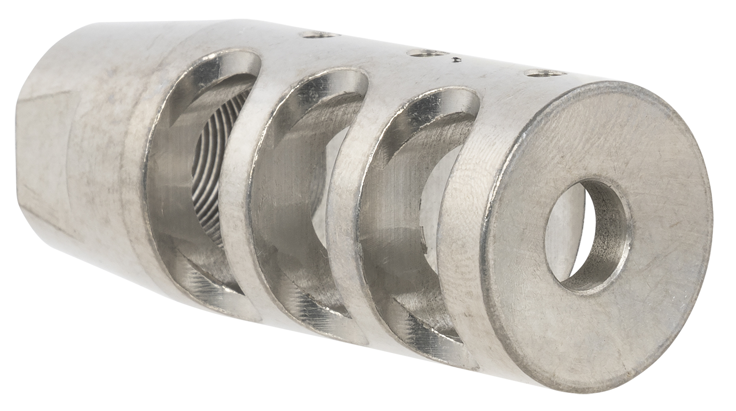 TacFire Compensator Stainless Steel with 5/8″-24 tpi Threads 2.50″ OAL for 308 Win