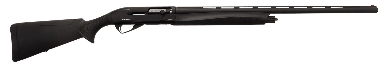 Silver Eagle Arms CAR12128BLK Carlyle  Full Size 12 Gauge Semi-Auto 3″ 4+1 28″ Black Cerakote Vent Rib Barrel, Black Steel Receiver, Fixed Black Synthetic Stock, Right Hand