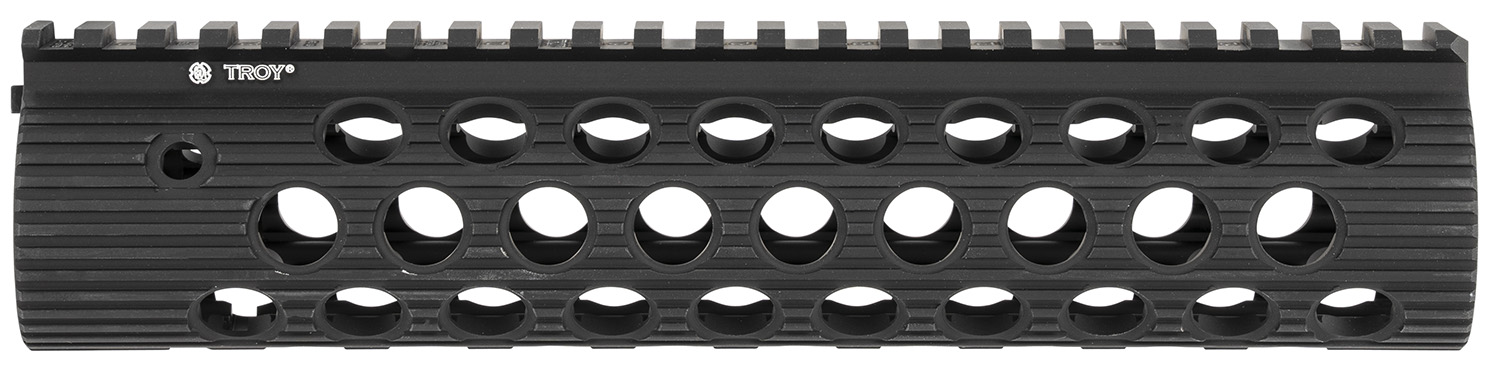 Troy Ind STRXAL111BT01 Alpha Rail  Aluminum Black Anodized 11″ for AR-15, M16