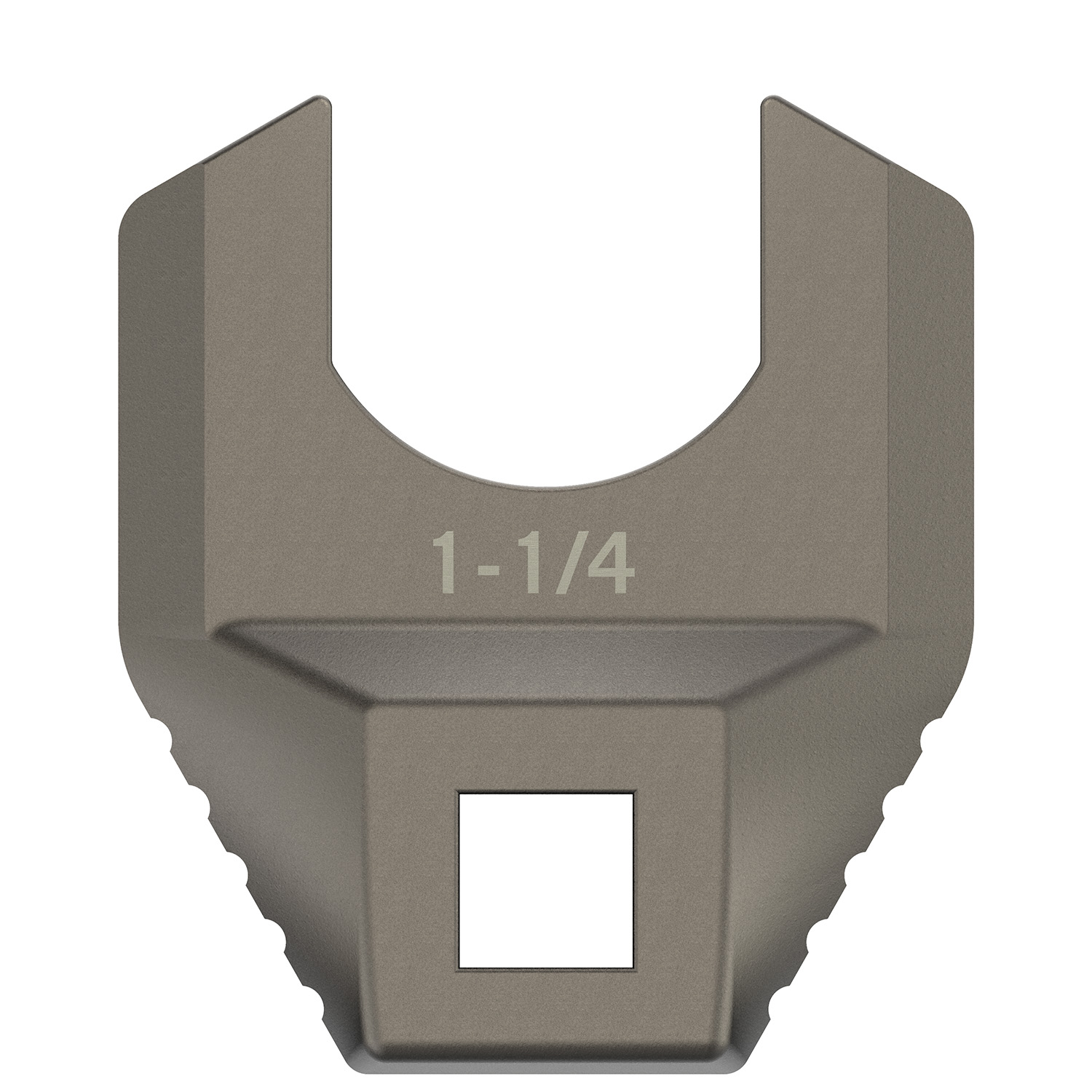 Real Avid AVMF114BNW Master -Fit Barrell Nut Wrench 1 1/4″ Titanium Titanium/Stainless Steel AR-Platform Free-Float Handle