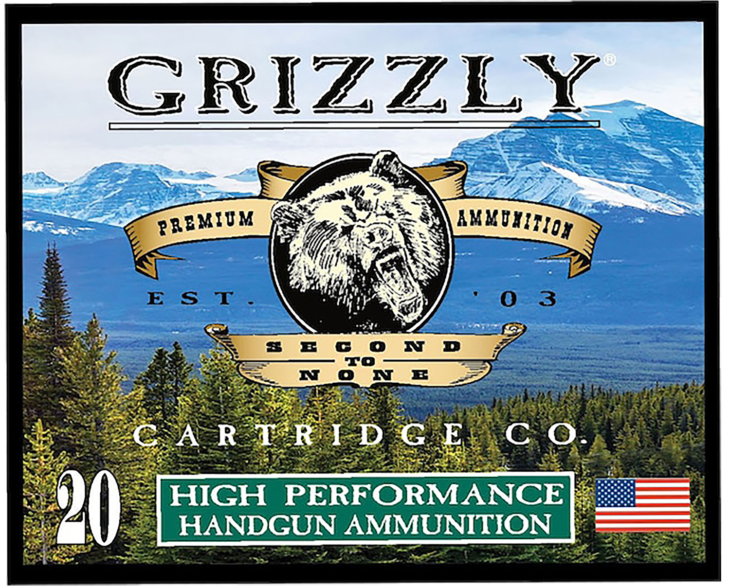 Grizzly Ammo GC44M+P2 44RemMag+P 240gr Jacketed Hollow Point 20 Per Box/10 Case