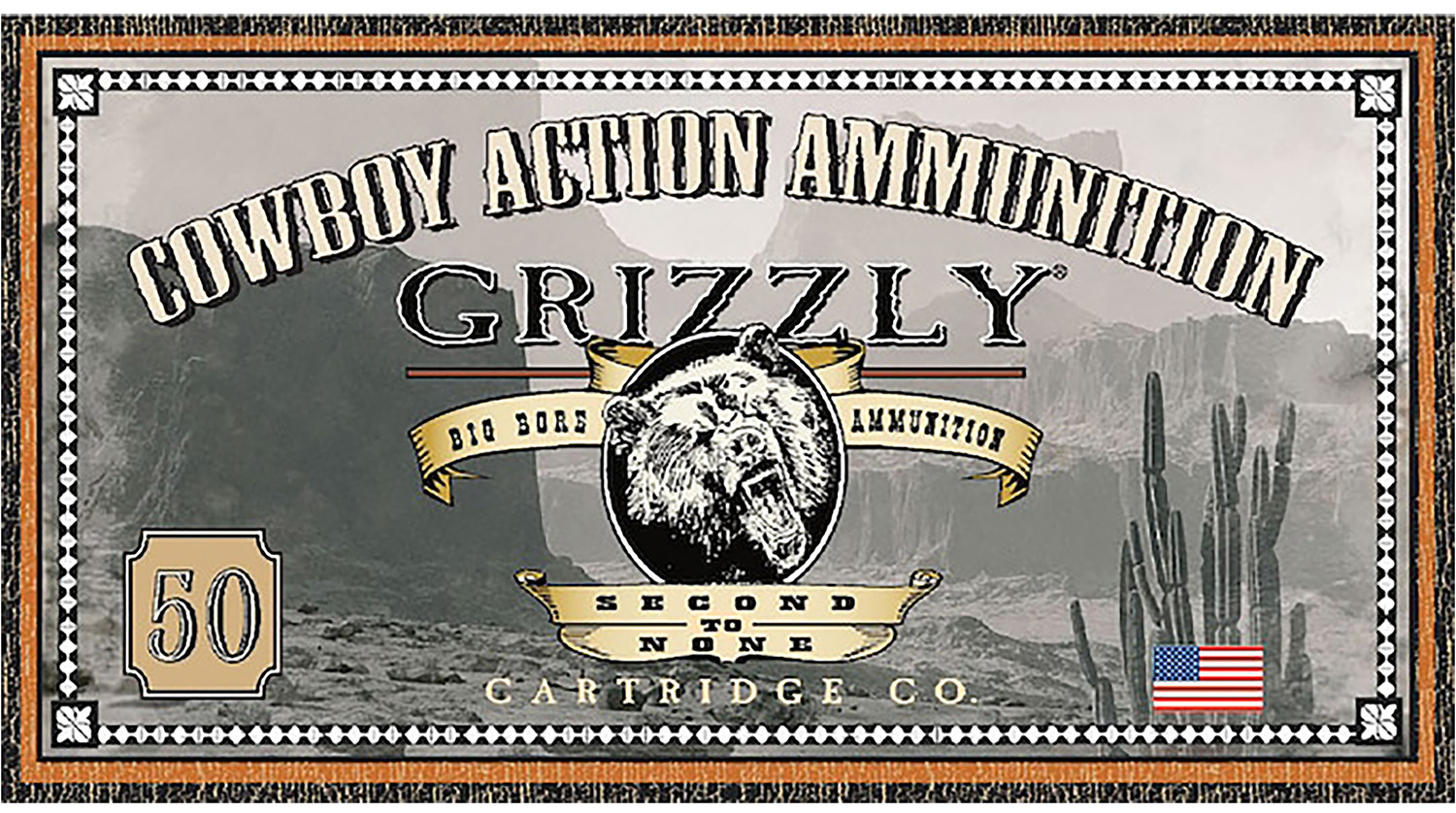 Grizzly Ammo GC4440 44-40Win 200gr Round Nose Flat Point 50 Per Box/10 Case