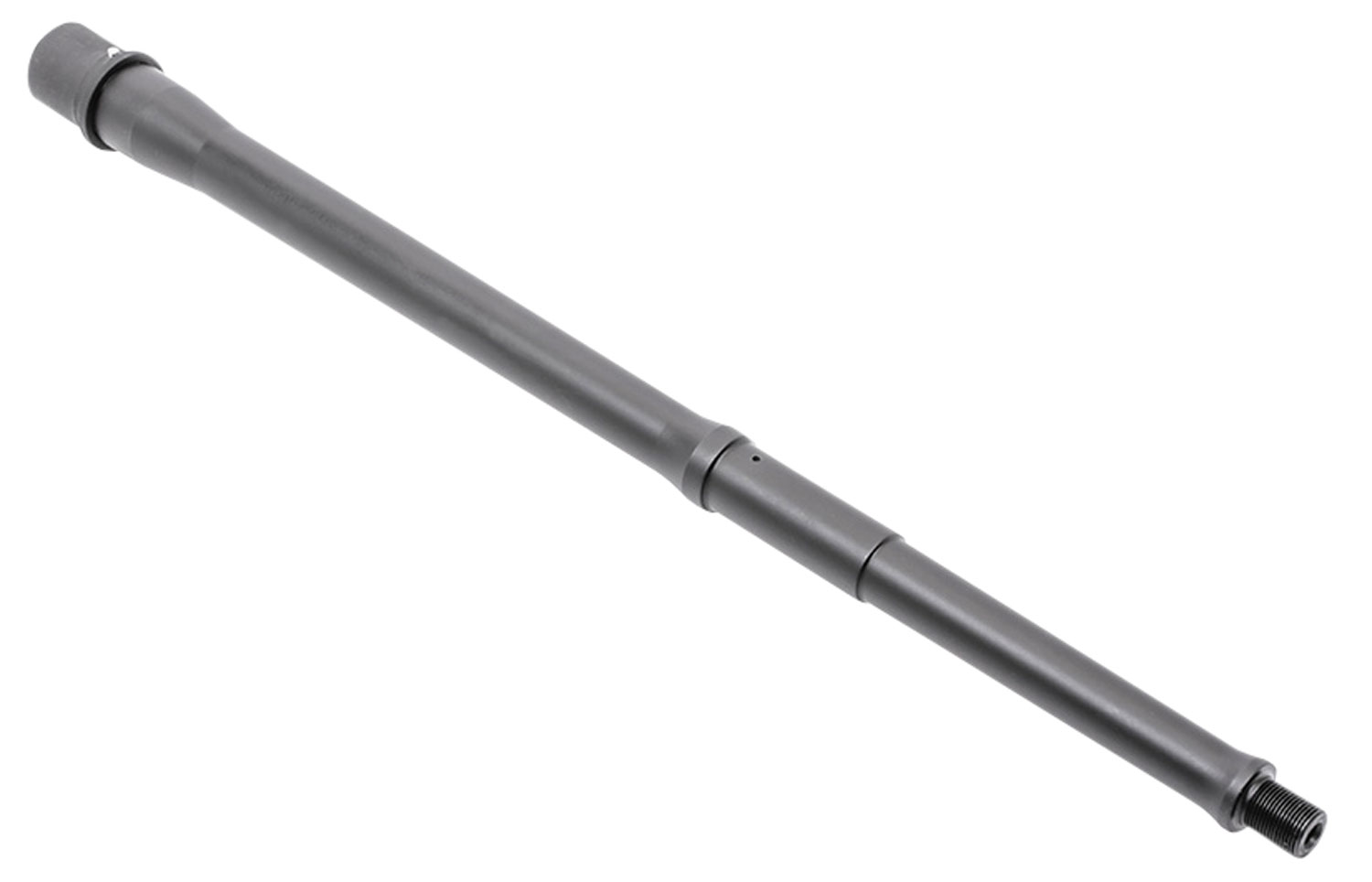 CMMG 55DC70A Barrel Sub-Assembly 5.56x45mm NATO 16.10″ Black Nitride Finish 4140 Chromoly Steel Material Midlength with Medium Taper Profile for AR-15