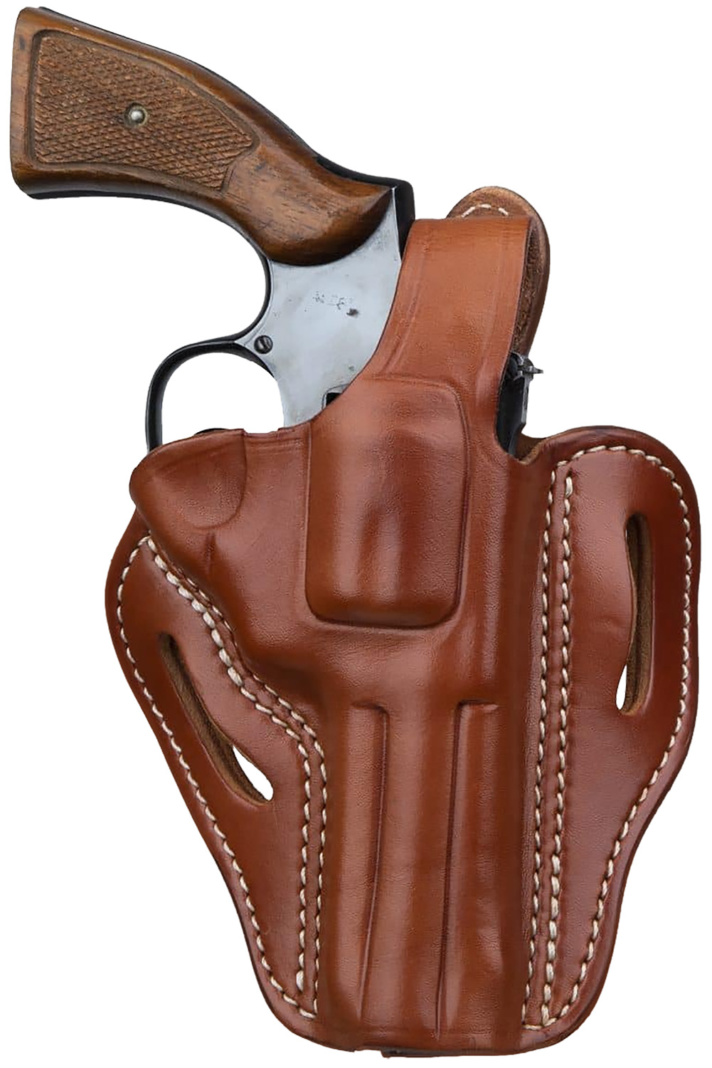 1791 Gunleather RVHX2CBRR RVHX-2  OWB Size 02 Classic Brown Leather Fits Up to 4″ Barrel, K/L-Frame, Belt Slide Right Hand