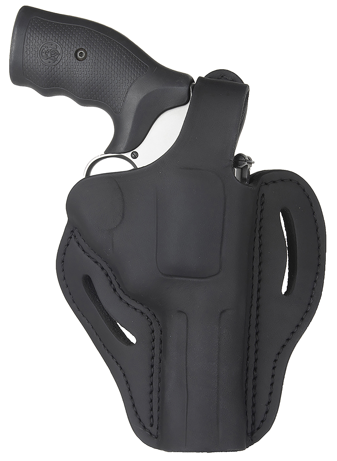 1791 Gunleather RVHX2SBLR RVHX-2 OWB Size 02 Stealth Black Leather Fits Up to 4″ Barrel, K/L-Frame, Belt Slide Right Hand