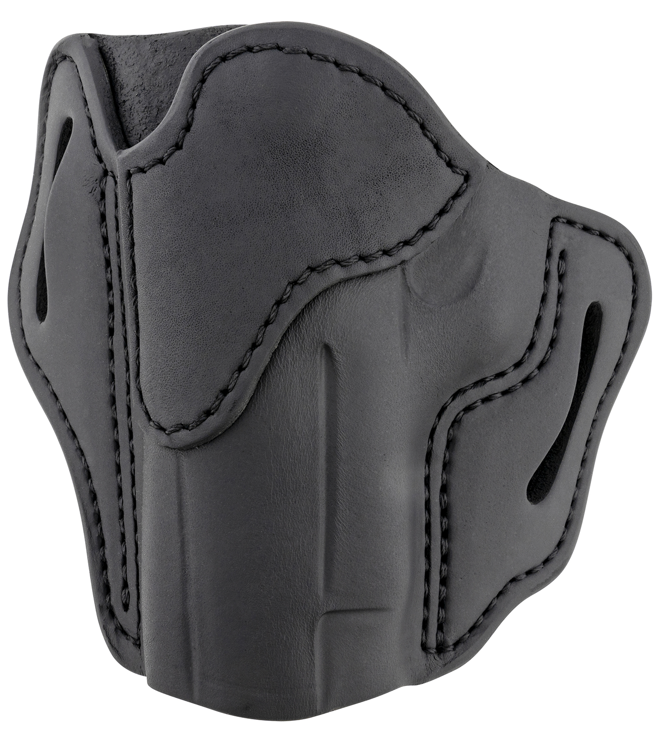 1791 Gunleather ORBH23SBLL BH2.3 Optic Ready OWB Size 2.3 Stealth Black Leather Belt Slide Compatible w/Glock 17/S&W M&P Shield Left Hand
