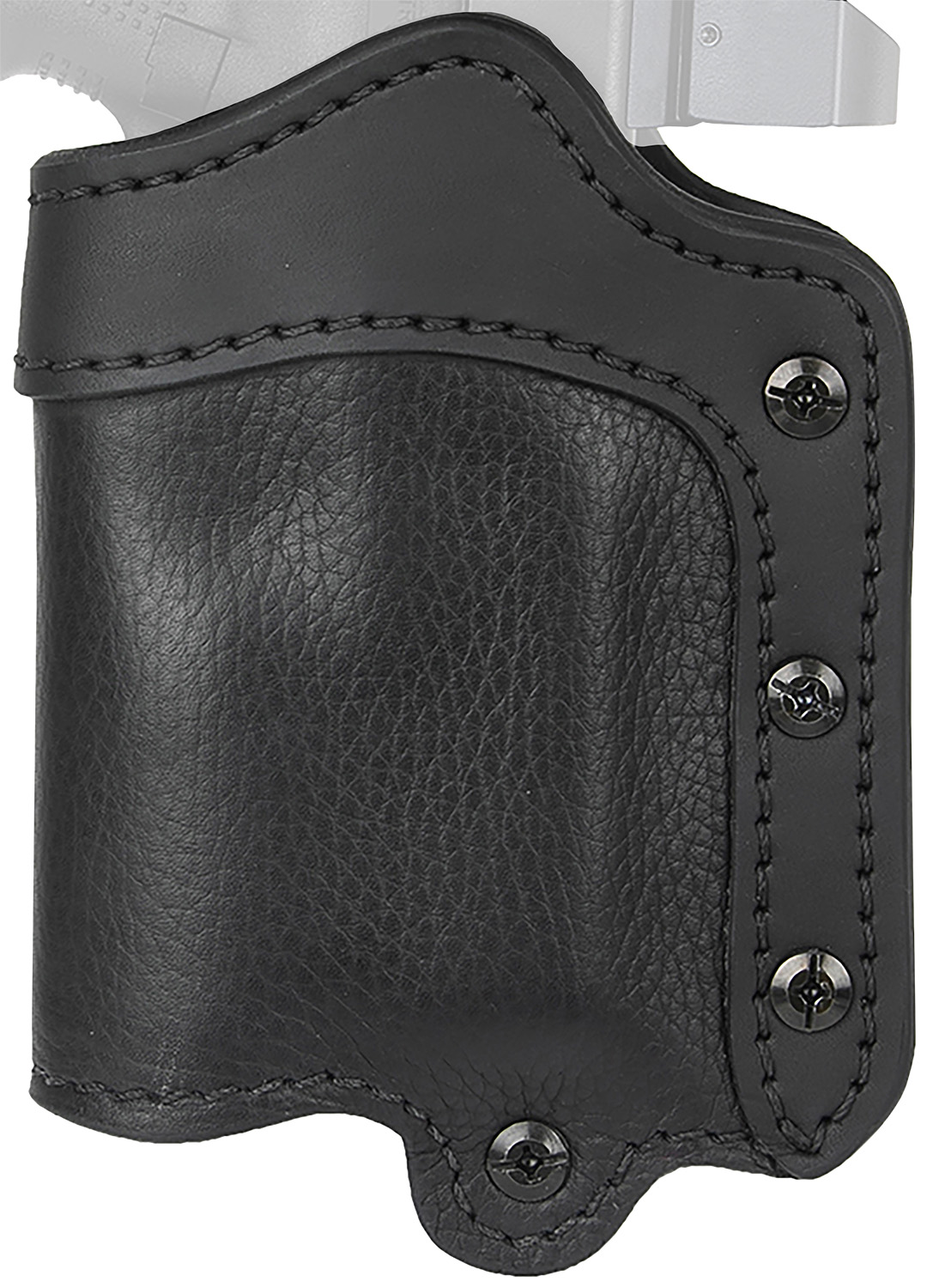 1791 Gunleather UCLB21NSBR Ultra Custom Light Bearing OWB Size 2.1 Night Sky Black Leather Belt Loop Compatible w/Glock 17/S&W M&P Shield/Springfield XD Right Hand