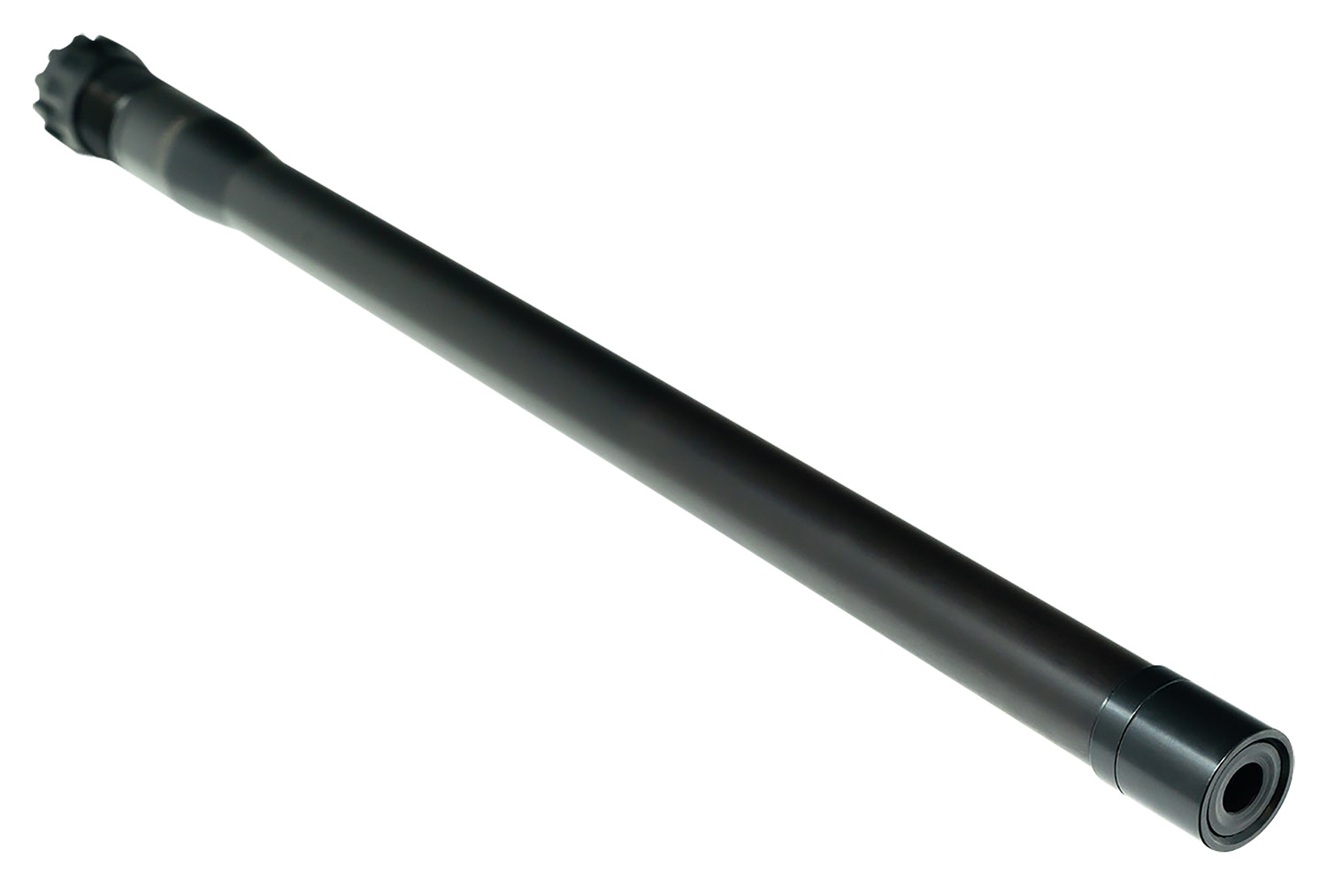 Faxon Firearms 110B863N16NMQ 8.6 Blackout 16″ Black Salt Bath Nitride 416-R Stainless Barrel