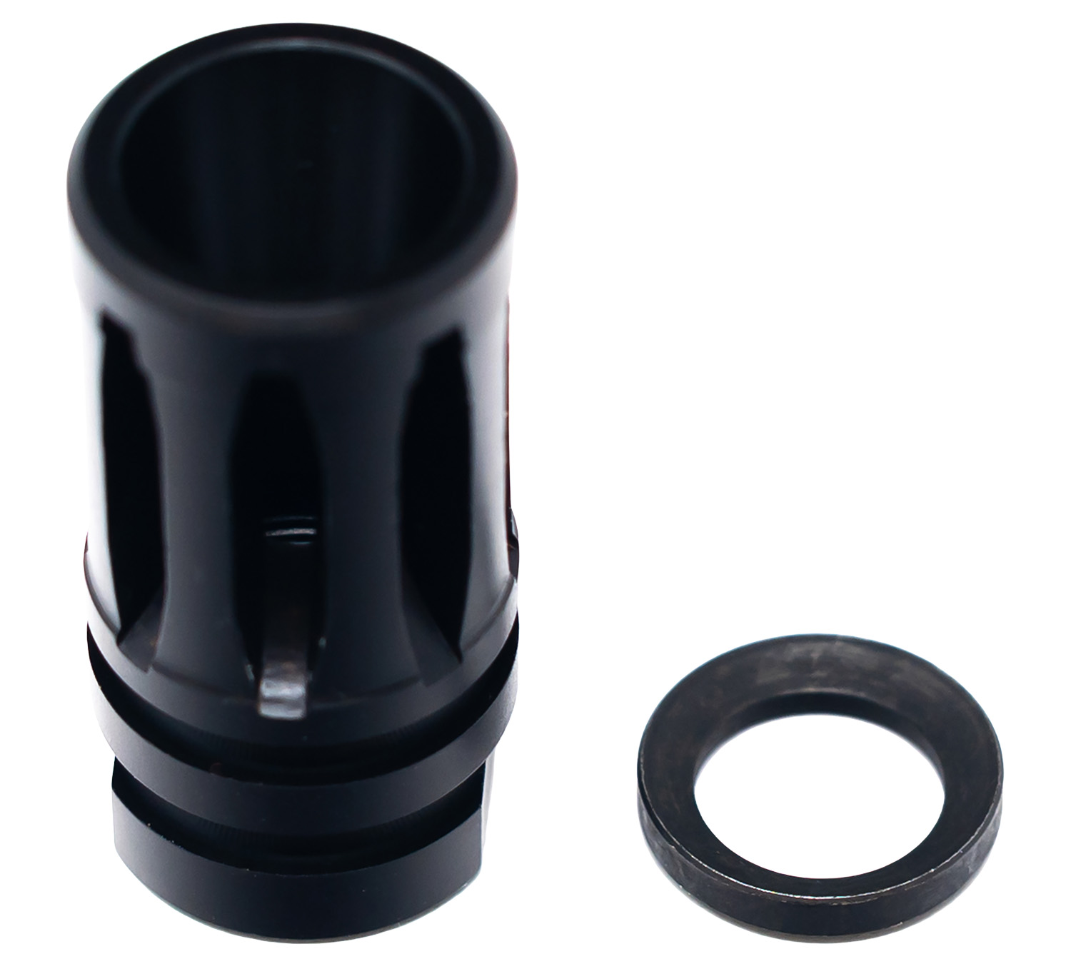 Faxon Firearms FFMD762A2 A2 Flash Hider Black Nitride 5/8″x24 Threads 30 Cal