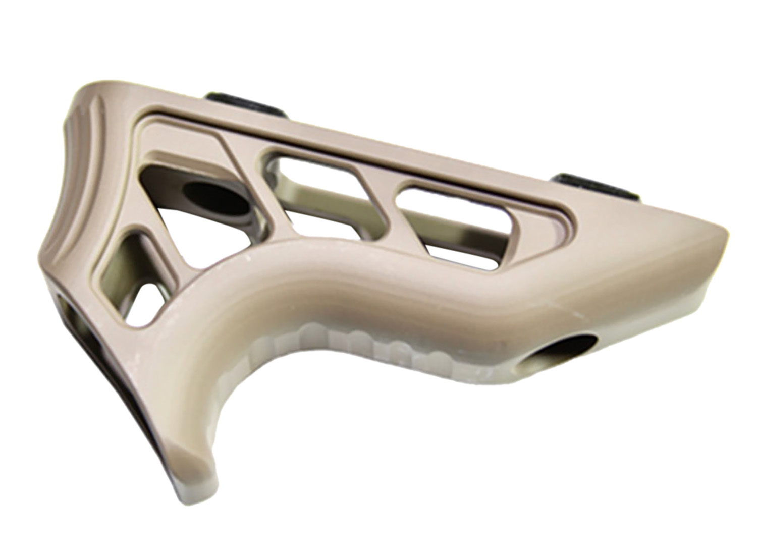 Timber Creek Outdoors MEMAFGFDE Enforcer Mini Angled Foregrip Flat Dark Earth Billet Aluminum