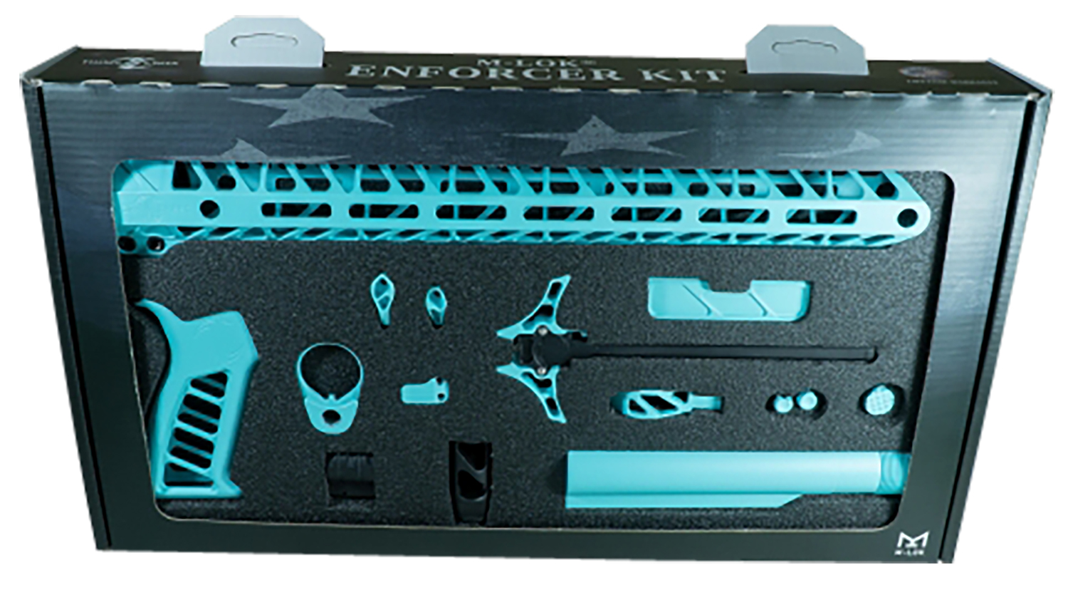 Timber Creek Outdoors TCOEKRE Enforcer Complete Build Kit Robin’s Egg Blue for AR-15