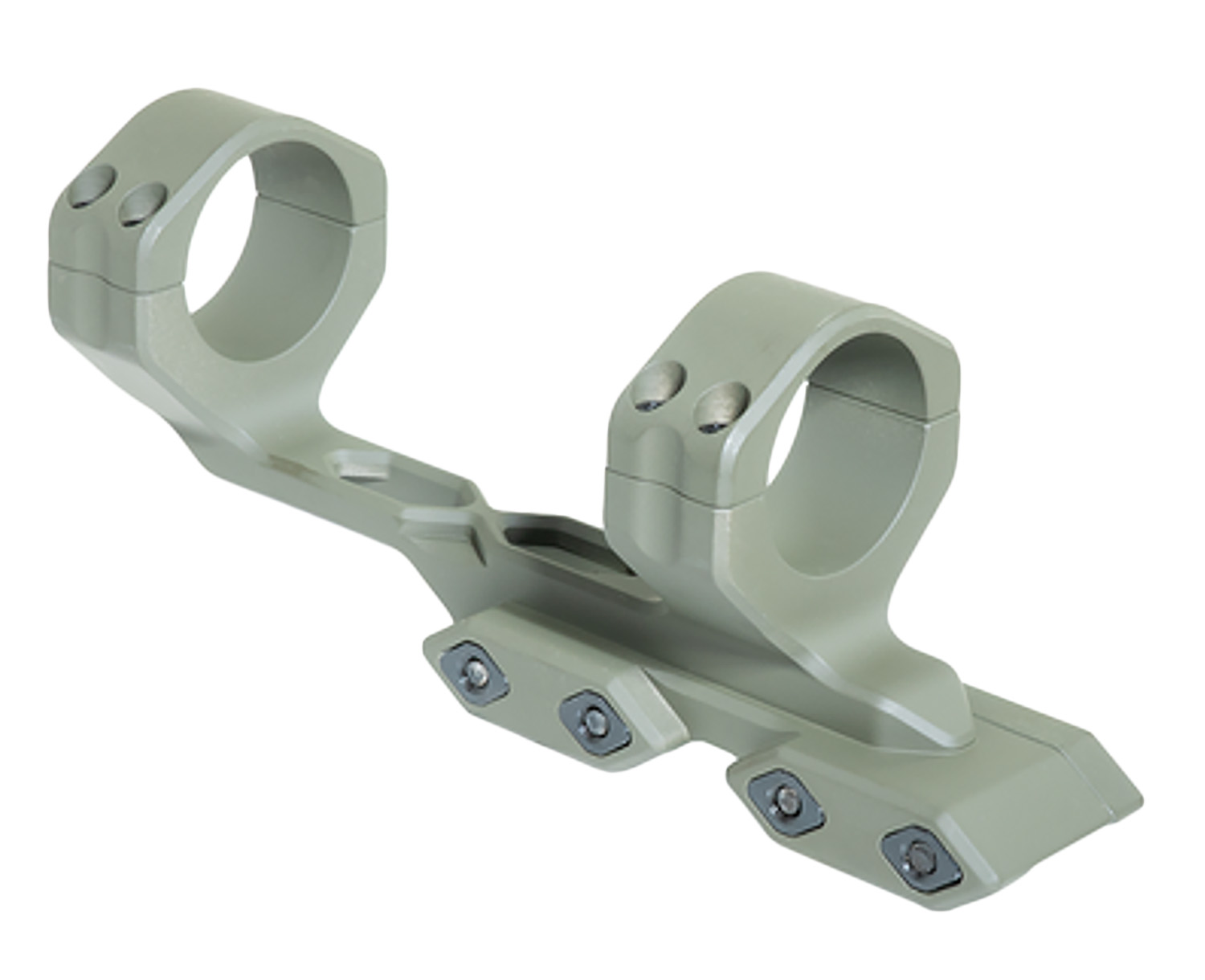 Timber Creek Outdoors E1CSM34OD Enforcer Cantilever Scope Mount OD Green Aluminum 34mm Tube