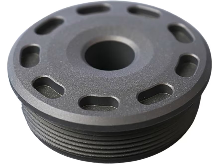 SILENCERCO BRAVO FRONT CAP TI 7.62MM BLK