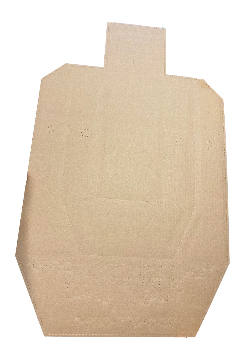 Action Target IPSC-CB IPSC/USPSA Targets Hanging Cardboard 18″ x 30″ 100Ct