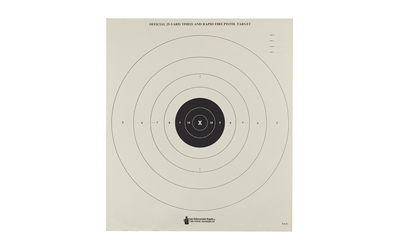 ACTION TGT BULLSEYE PAPER 100PK