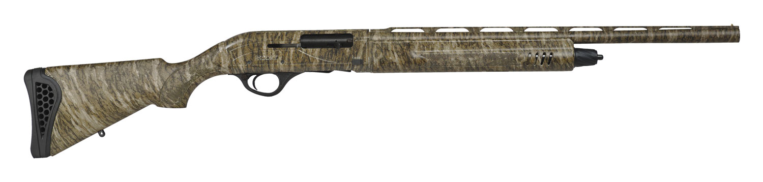 Escort HEPS2022054Y PS Youth 20 Gauge Semi-Auto 3″ 4+1 22″ Mossy Oak Bottomland Vent Rib Barrel, Grooved Aluminum Receiver, Adj LOP & Shim Mossy Oak Bottomland Synthetic Stock, Right Hand
