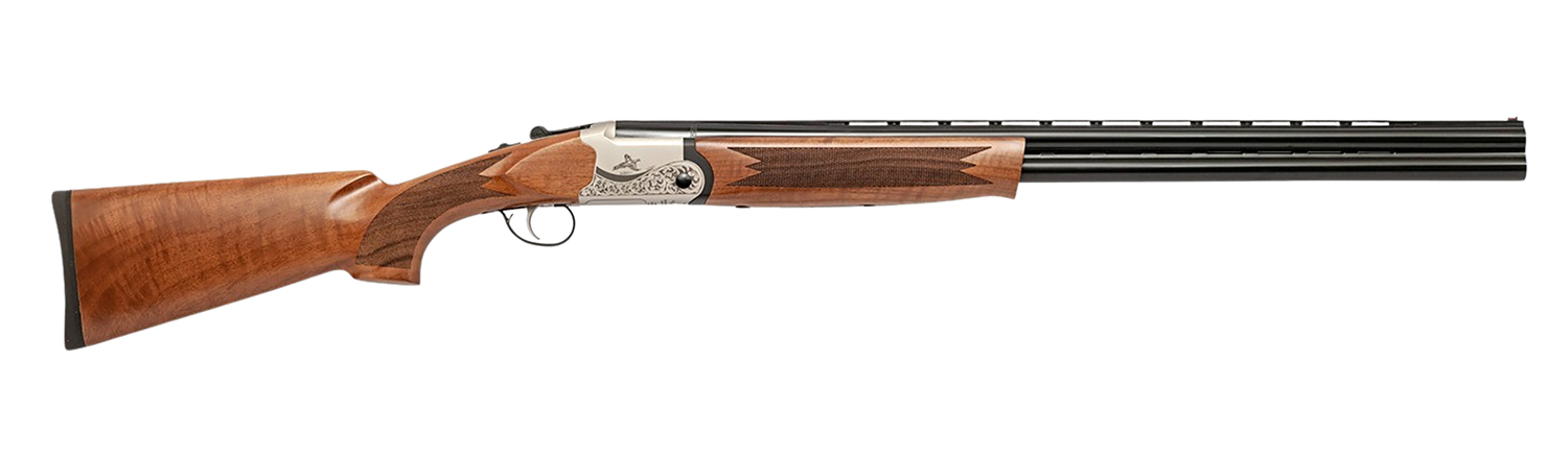 Escort HEOD12280S01 Optima  12 Gauge Break Open 3″ 2rd 28″ Over/Under Vent Rib Barrel, Steel Receiver, Turkish Walnut Stock
