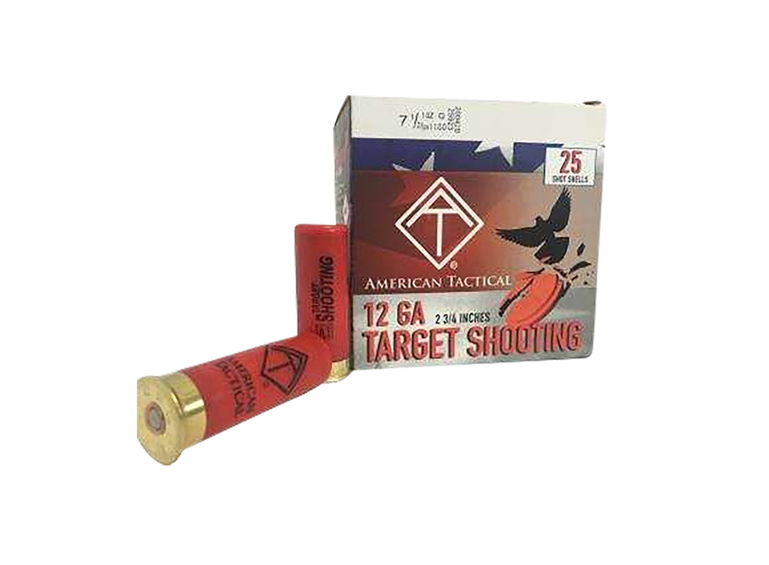 ATI 240379 12Gauge 2.75″ 1oz 7.5Shot 25 Per Box/10 Case