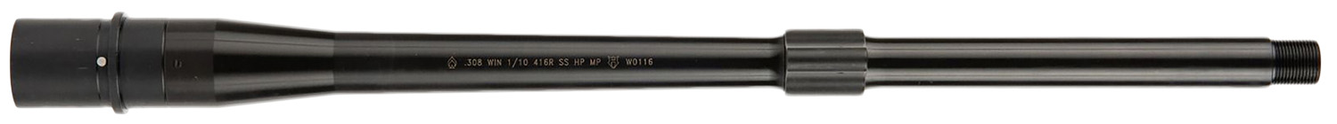 Ballistic Advantage BABL308019PQ Premium Series 308 Win 16″ Threaded Hanson Profile, Midlength with Low Pro Gas Block, Black QPQ 4150 Chrome Moly Vanadium Steel, Fits AR-10