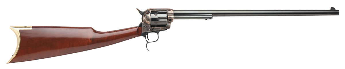 TAYLOR’S & COMPANY 1873 CATTLEMAN 44-40 BL/WD 18″