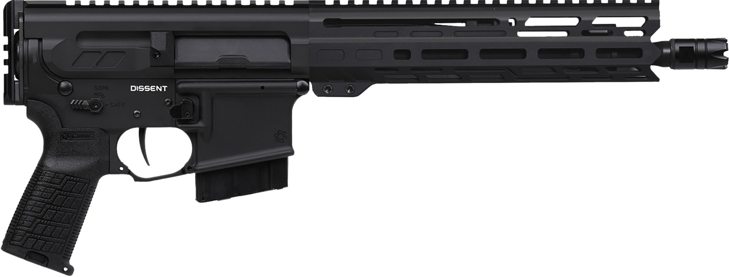 CMMG 34A840F-AB Dissent MK4 338 ARC 10+1 10.50″ Black Nitride Threaded Barrel, 9.60″ M-LOK Handguard, Black Armor Cerakote Aluminum Picatinny Rail Receiver, Rear Picatinny Rail, CMMG Zeroed Grip
