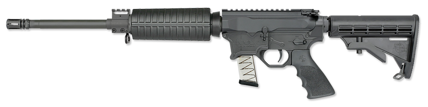 Rock River Arms BT91850 LAR-BT9G CAR A4 9mm Luger 16″ Black Threaded Barrel, Black Aluminum Receiver, RRA 6 Position Tactical Carbine Black Polymer Stock, Black Hogue Rubber Grip, Right Hand