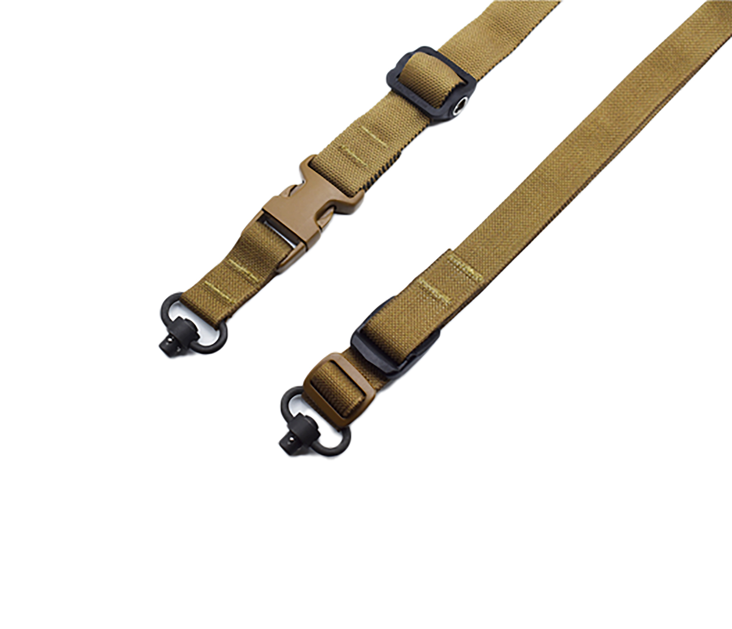 Tacshield T6031CY Warrior 2-in-1 Sling Coyote Tan Webbing Two-Point Rifle/Shotgun