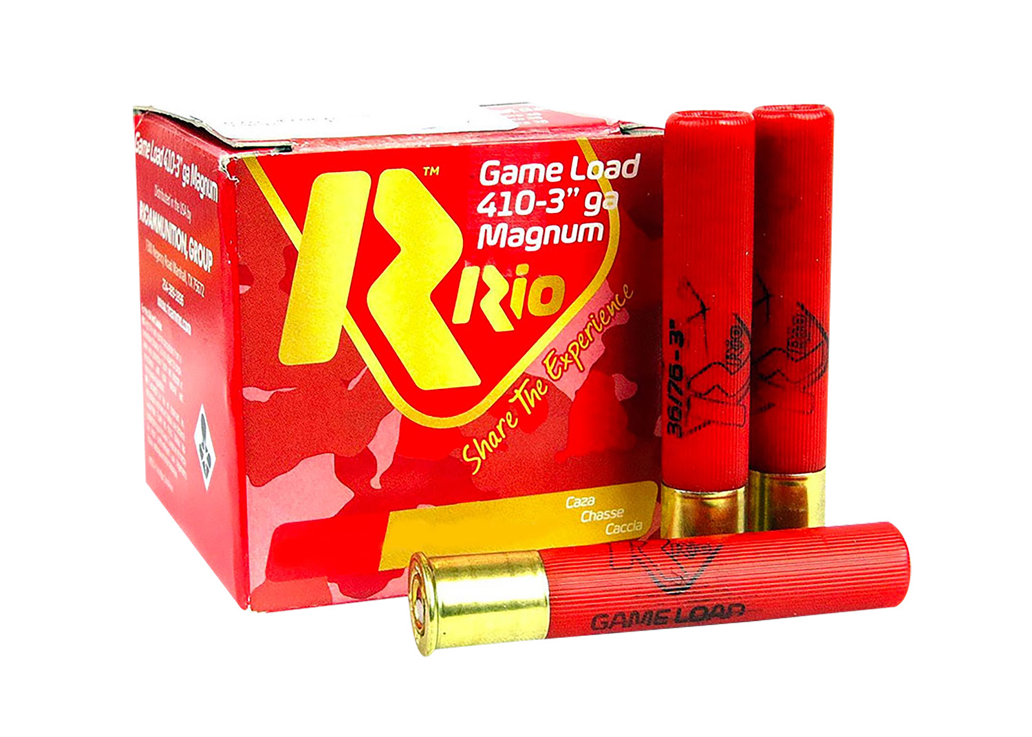 Rio Ammunition RCHV3675 Game Load 410Gauge 3″ 7.5Shot 25 Per Box/10 Case