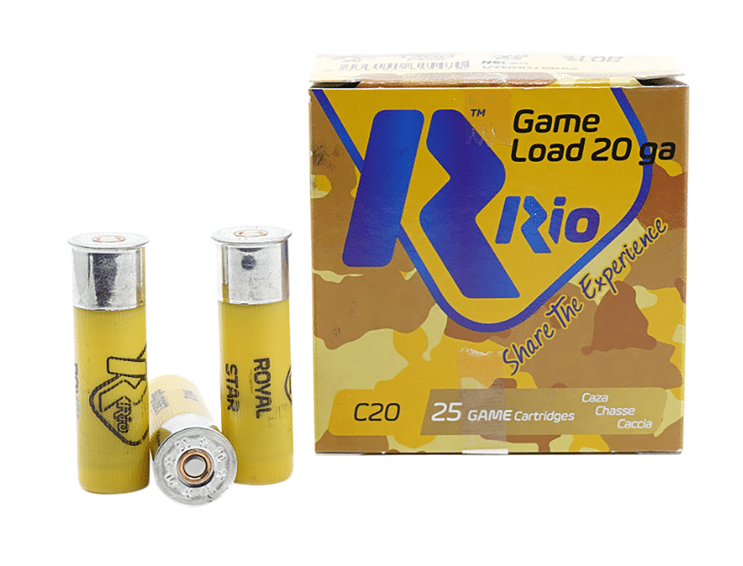 Rio Ammunition RSL20 Royal Star 20Gauge 3.875″ 25 Per Box/10 Case