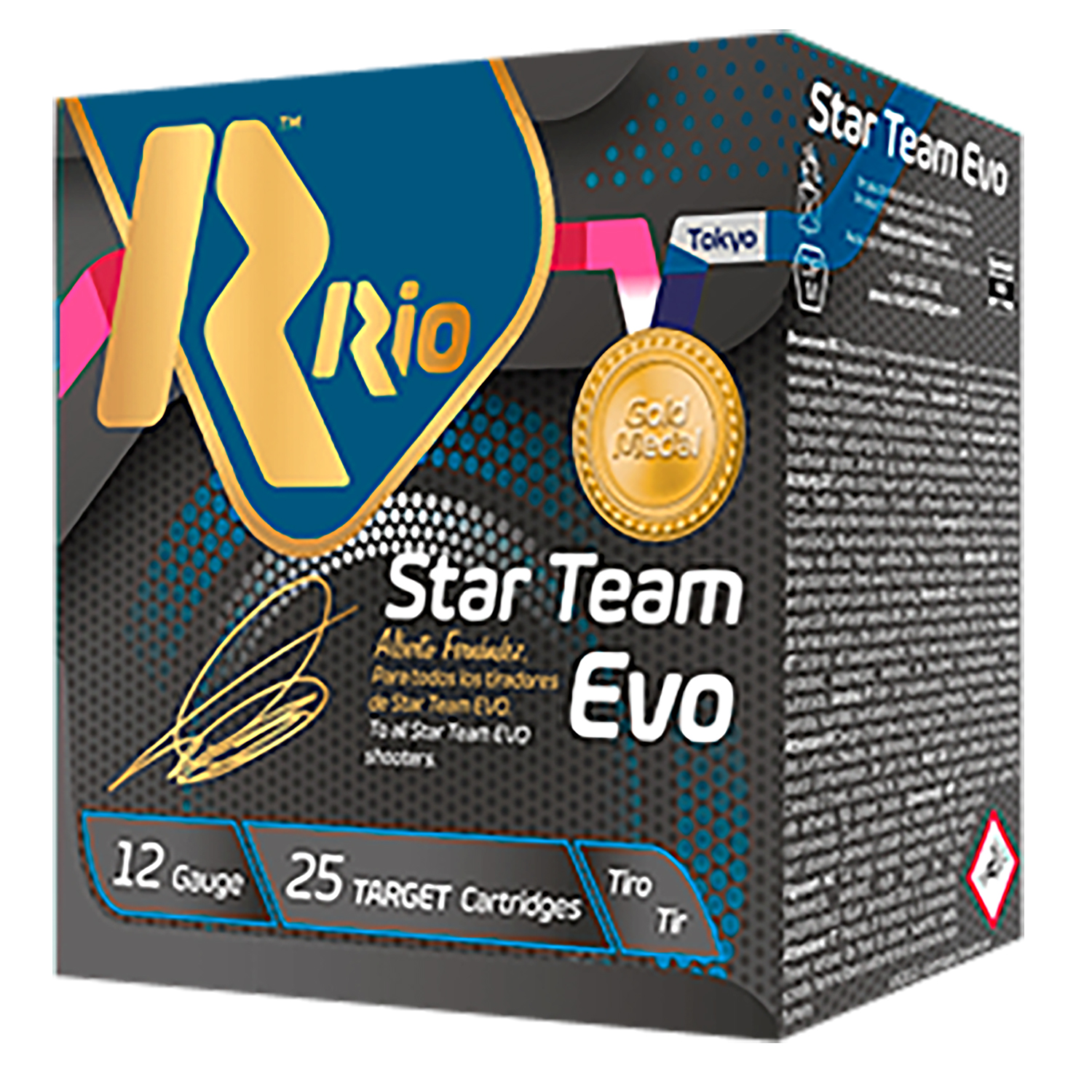 Rio Ammunition STT28LT8 Star Team EVO 12 Gauge 2.75″ 1 oz 8 Shot 25 Per Box/10 Cs