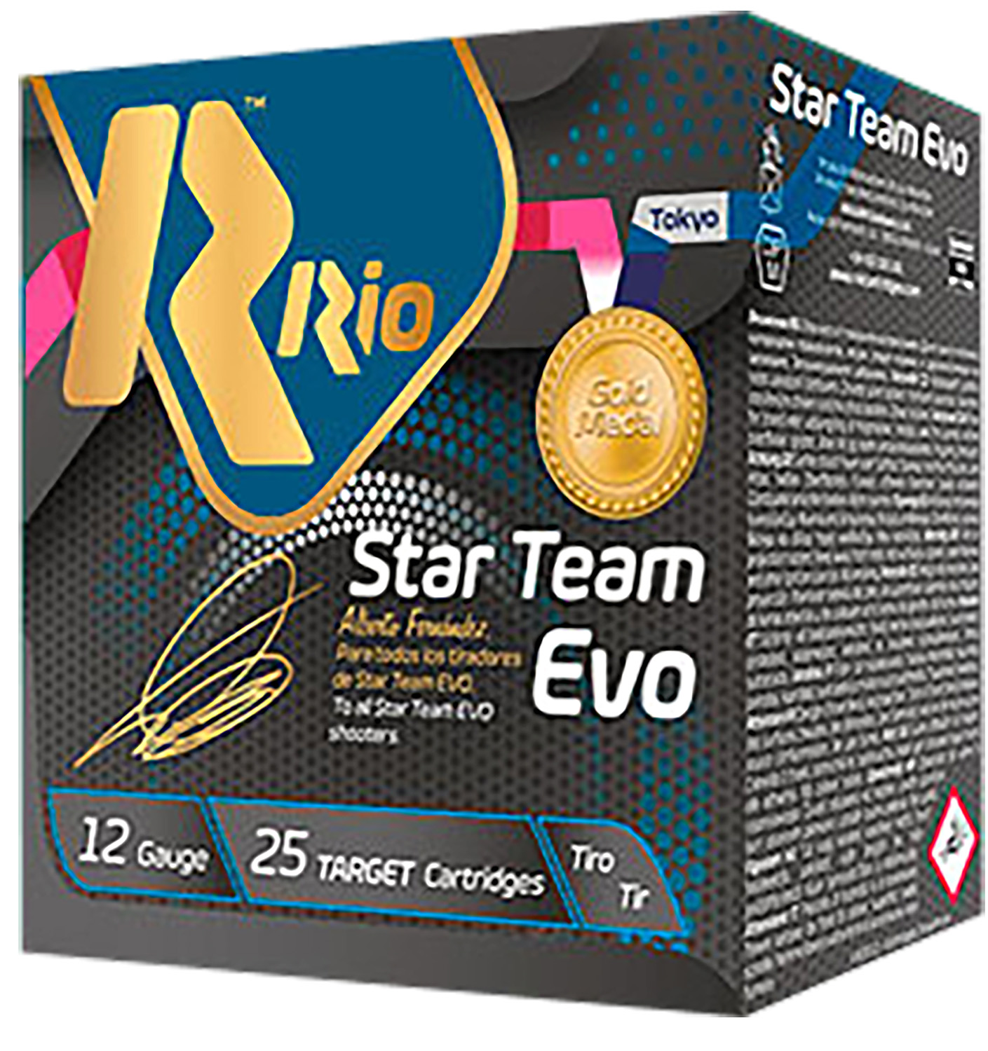 Rio Ammunition ST2875 Star Team EVO 12Gauge 2.75″ 1oz 7.5Shot 25 Per Box/10 Case