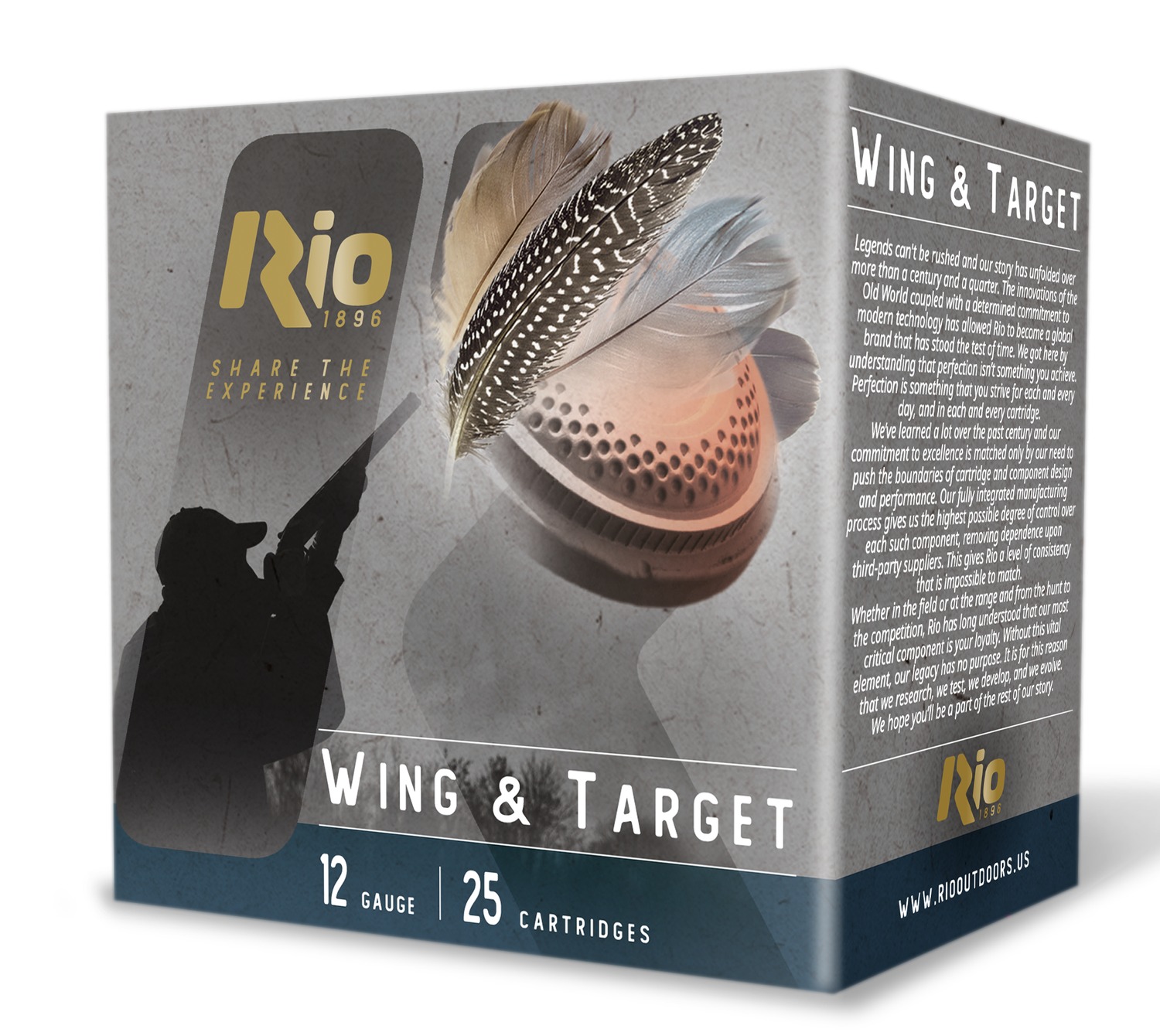 RIO WT3275 WING&TARGT 12G 2 3/1 1-1/8 7.5 25/10