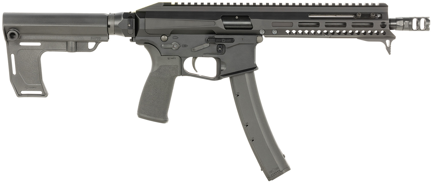 Patriot Ordnance Factory 2125 Phoenix  9mm Luger 35+1 8″ Black Anodized